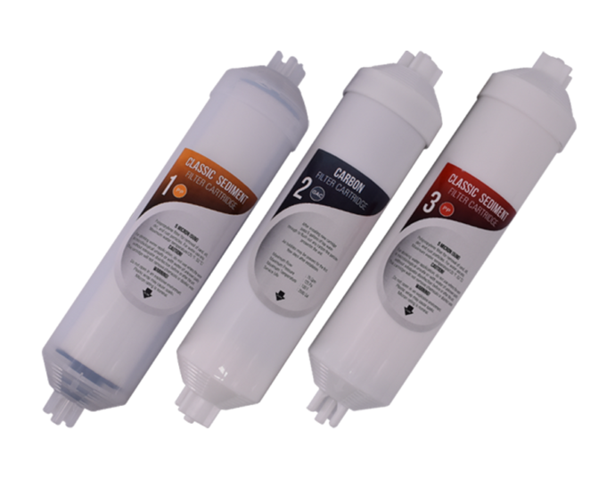 İnline Üçlü Filtre Seti